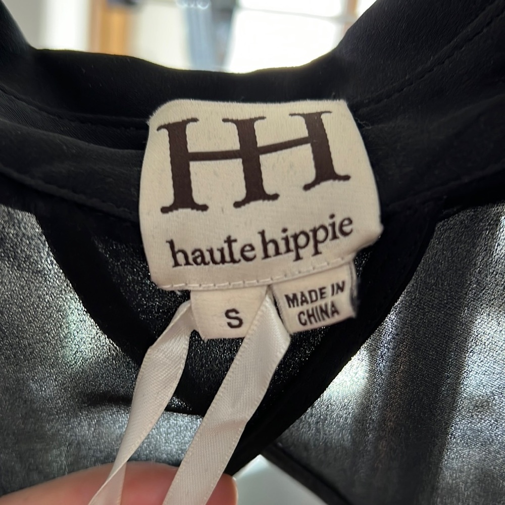 Haute Hippie sheer top
